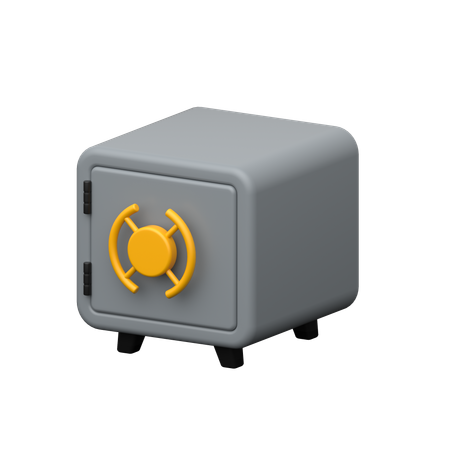 Bank Locker  3D Icon