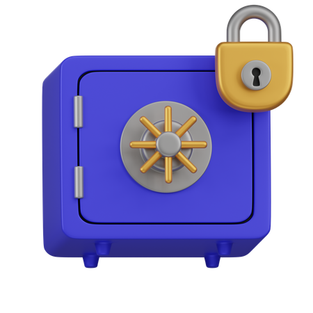 Bank Locker  3D Icon