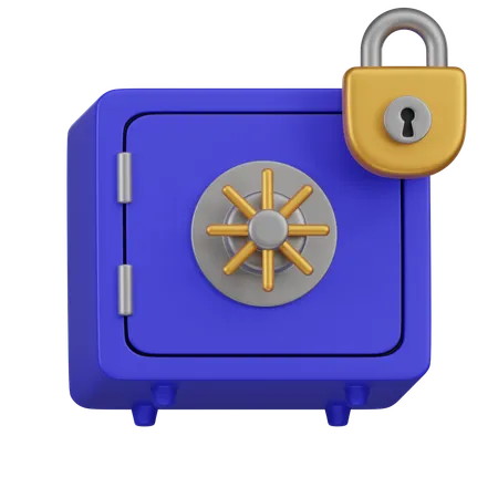 Bank Locker  3D Icon