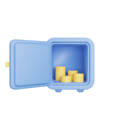 Bank Locker  3D Icon