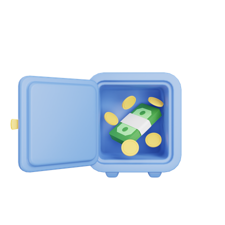 Bank Locker  3D Icon