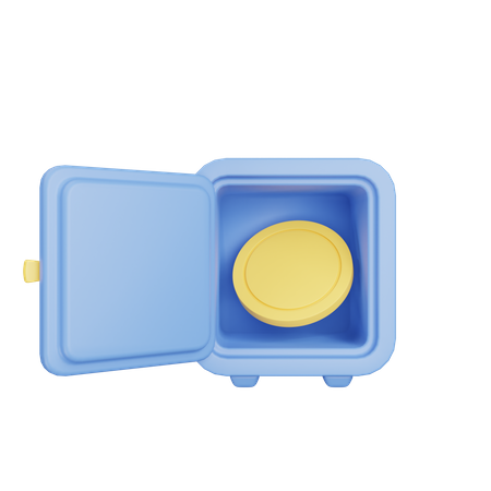 Bank Locker  3D Icon