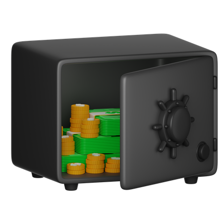 Bank Locker  3D Icon