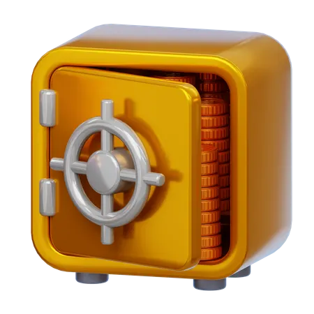 Bank Locker  3D Icon