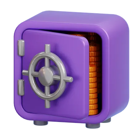 Bank Locker  3D Icon