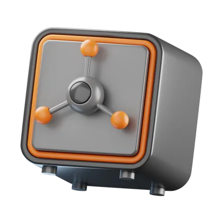 Bank Locker  3D Icon