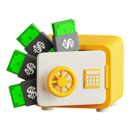 Bank Locker  3D Icon