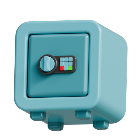 Bank Locker  3D Icon