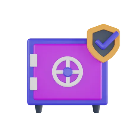 Bank Locker  3D Icon