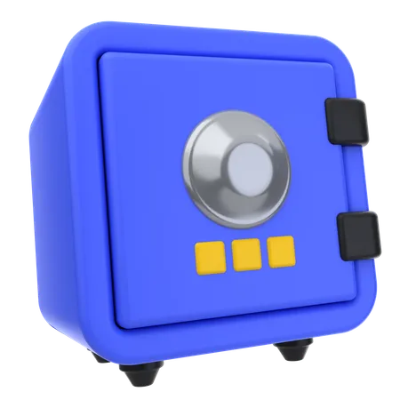 Bank Locker  3D Icon