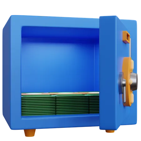 Bank Locker  3D Icon