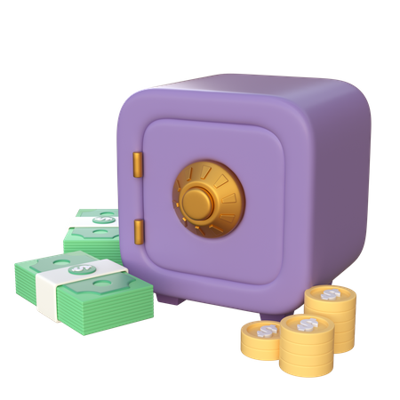 Bank Locker  3D Icon