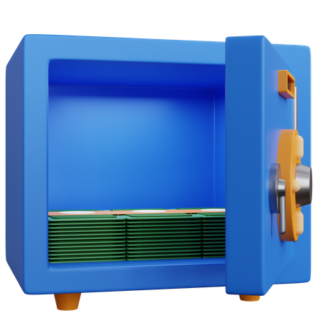 Bank Locker  3D Icon