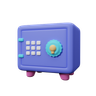 digital vault emoji 3d