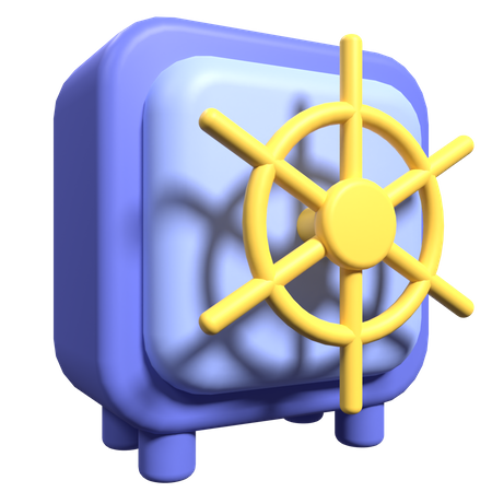 Bank Locker 3D Icon