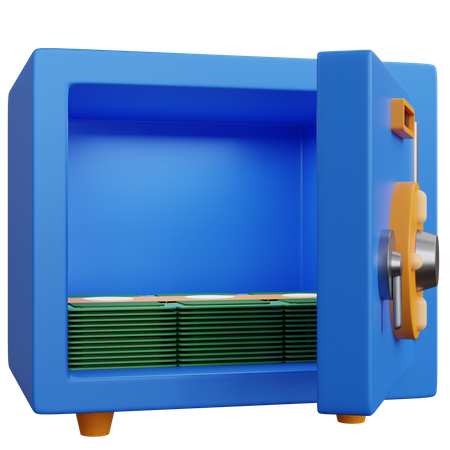 Bank Locker 3D Icon