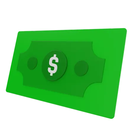 Bank Note  3D Illustration