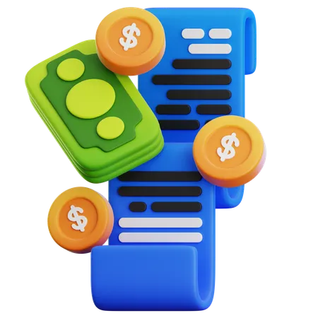 BANK NOTES  3D Icon