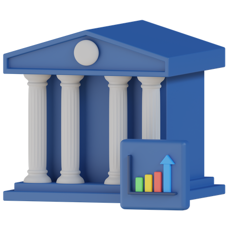 Bank Rate 3D Icon