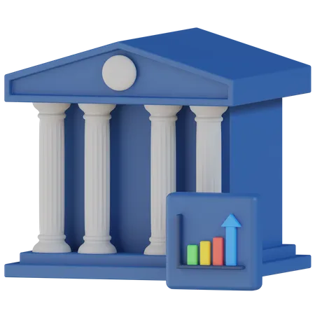 Bank Rate  3D Icon