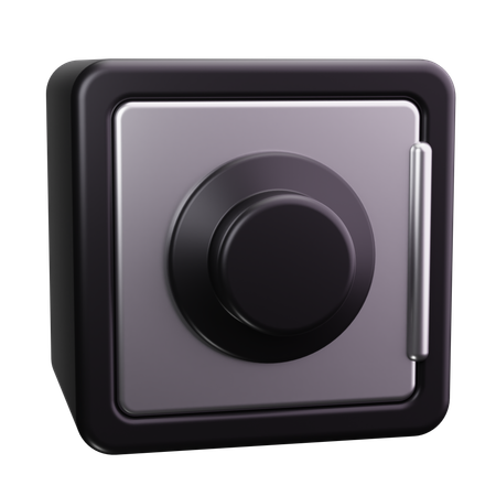 Bank Safe  3D Icon