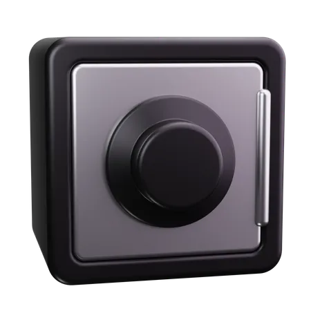 Bank Safe  3D Icon