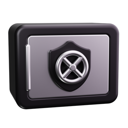 Bank Safe  3D Icon