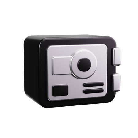 Bank Safe  3D Icon