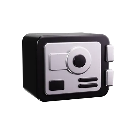 Bank Safe  3D Icon
