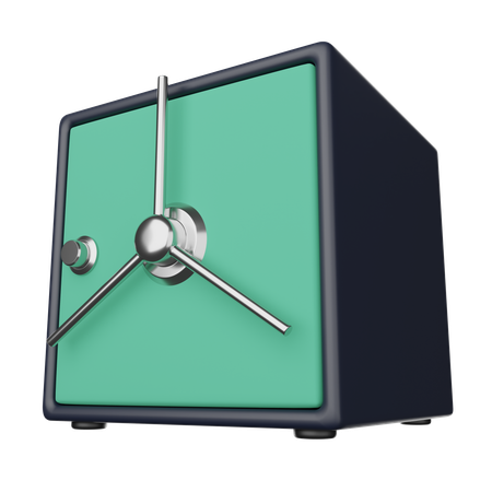 Bank Safe  3D Icon