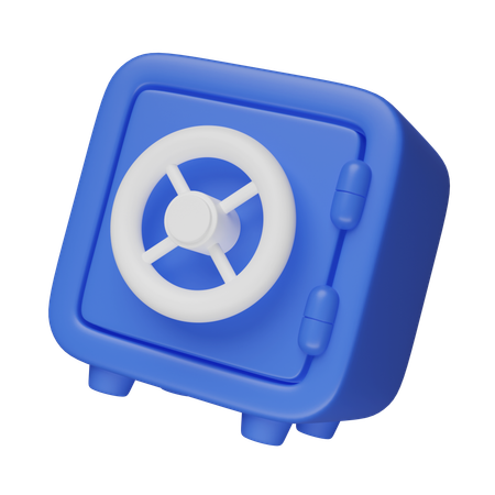 Bank Safe  3D Icon