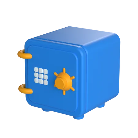 Bank Safe  3D Icon