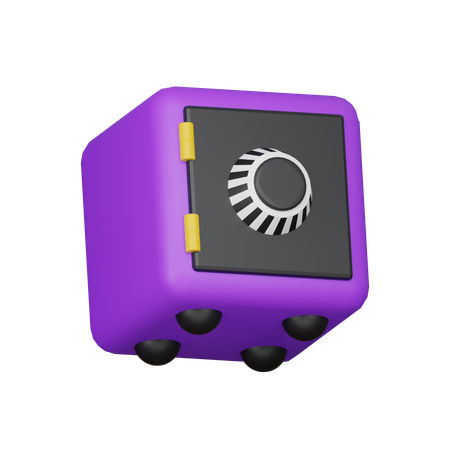 Bank Safe  3D Icon