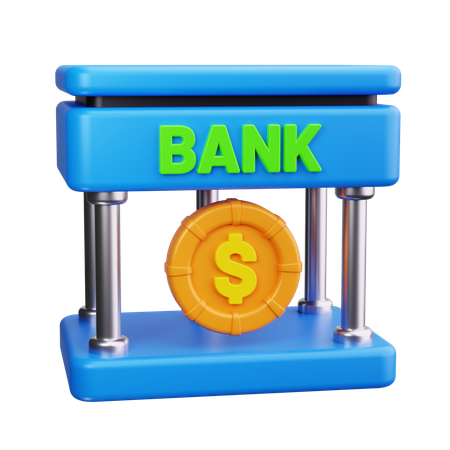 Bank Saving  3D Icon