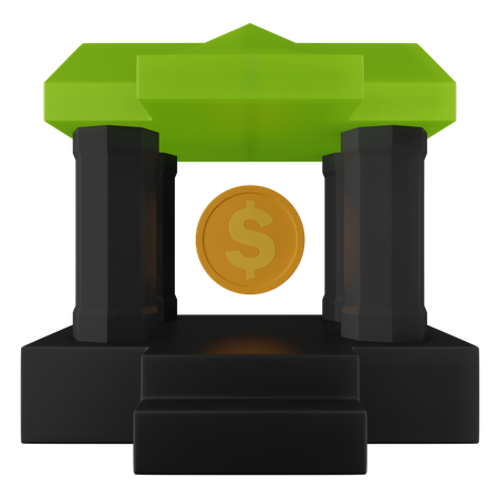 Bank Saving  3D Icon