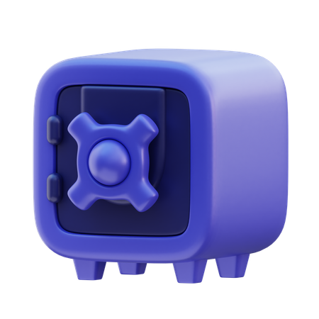 Bank Secure  3D Icon