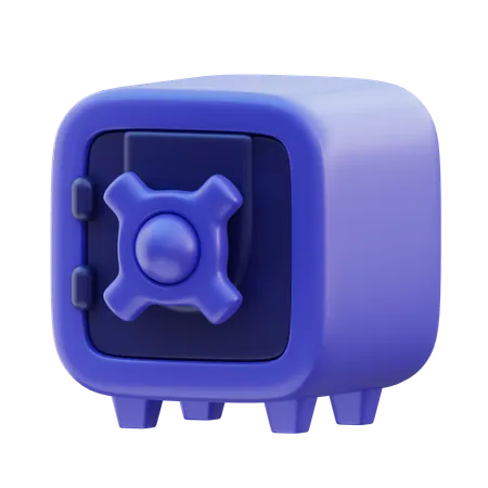 Bank Secure  3D Icon