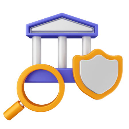 Bank Secure  3D Icon