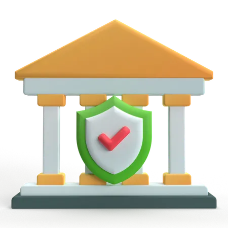 Bank Security  3D Icon