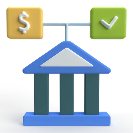 Bank Transfer  3D Icon