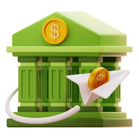 BANK TRANSFER  3D Icon