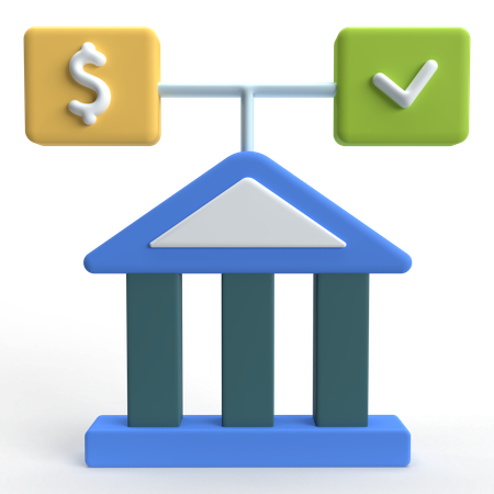 Bank Transfer  3D Icon