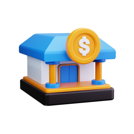 Bank Transfer  3D Icon