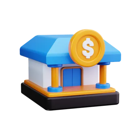 Bank Transfer  3D Icon