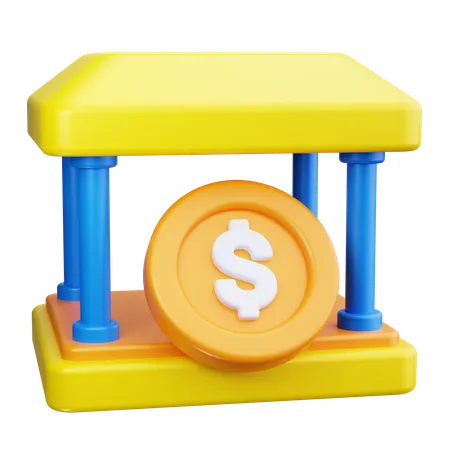 Bank Transfer  3D Icon