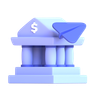bank transfer 3d logo