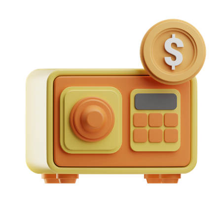 Bank Vault  3D Icon