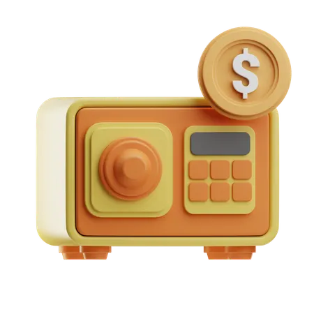 Bank Vault  3D Icon