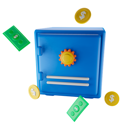 Bank Vault  3D Icon