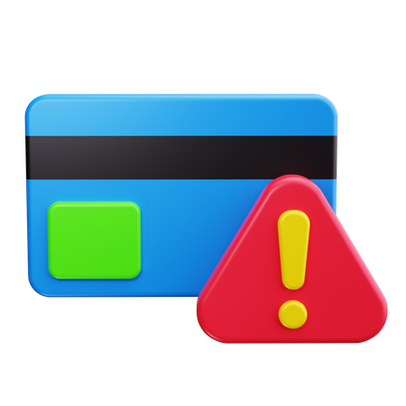 Bankbetrug  3D-Symbol